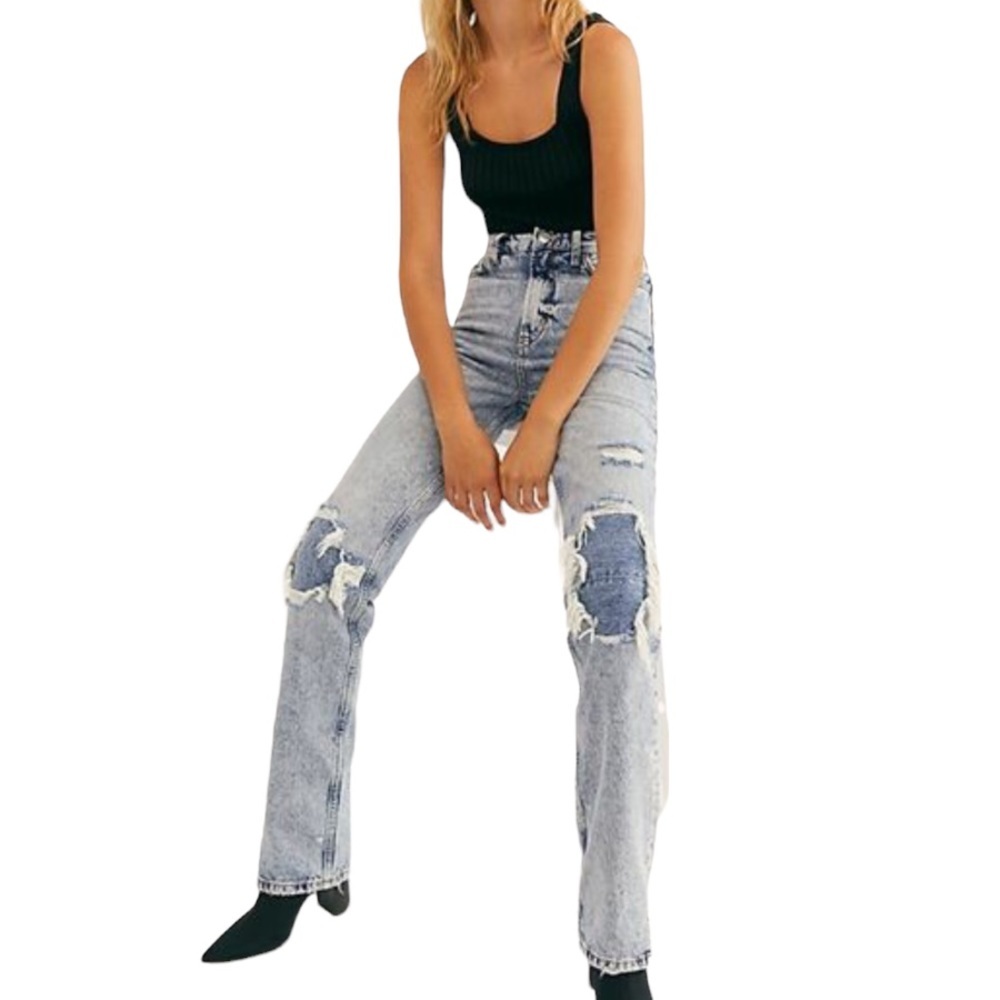 Free People My Own Lane Jean